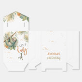 Let's hang out sloth kids birthday geschenkschachtel (Ungefaltet)