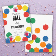 Let's Have a Ball  Kids Birthday Party Theme
