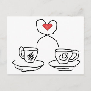 Let's have a cup of... postkarte