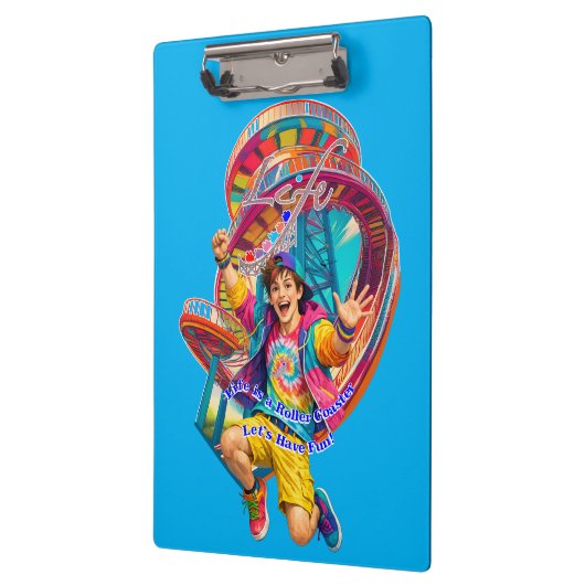 Let's Have Fun Clipboard Klemmbrett (Links)