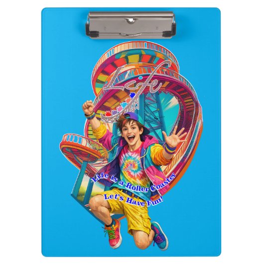 Let's Have Fun Clipboard Klemmbrett (Vorderseite)