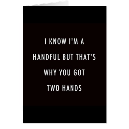 ***LET'S HOLD HANDS FOREVER*** LIEBE YOU CARD (Vorne)