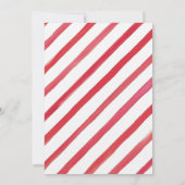 Lets Jingle and Mingle Christmas Cocktail Party Einladung (Rückseite)