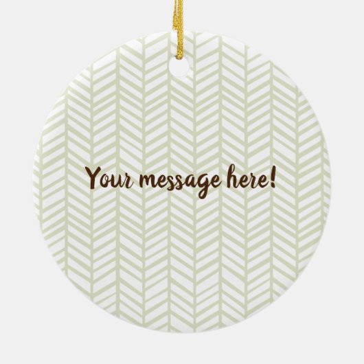 Let's Jingle Deez Keramik Ornament (Hinten)