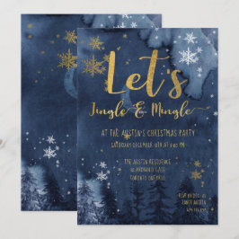 Let's Jingle & Mingle Holiday Party Einladung