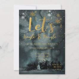 Let's Jingle & Mingle Holiday Party Einladung