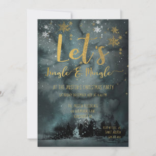 Let's Jingle & Mingle Holiday Party Einladung