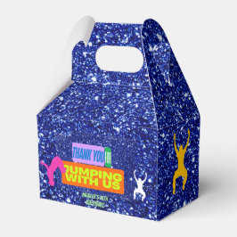 Let's Jump Party Bounce Neon Trampoline Park  Geschenkschachtel