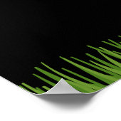 Let's Kick up the fun!, Funny Soccer Birthday Poster (Ecke)