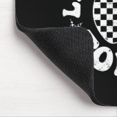 Let's Learn Today Checkered Apple Ck To School Tea Mousepad (Ecke)