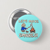 Lets machen S'mores! Button (Vorne & Hinten)