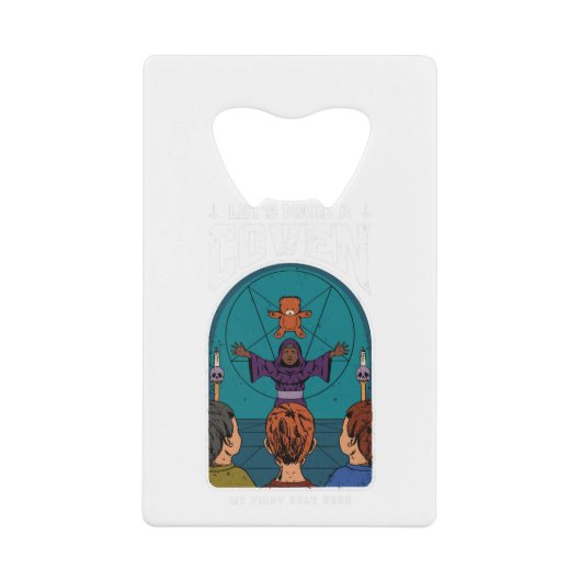 Let's make a coven my first cult book geldbeutel flaschenöffner (Vorderseite)