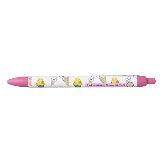 Let's Make Some Notes, Ice Cream Cupcake Pen Kugelschreiber (Vorderseite)