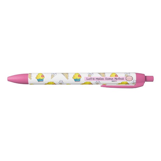 Let's Make Some Notes, Ice Cream Cupcake Pen Kugelschreiber (Unterseite)