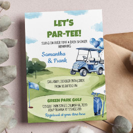 Let's Par-T-Shirt Classic Golf Boy Party Baby Show Einladung