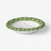 Let's Par T-Shirt Golf Raute Muster ersten Geburts Pappteller (Gewinkelt)