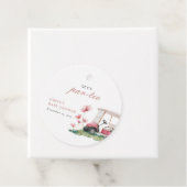 Let's Par-tee Golf Baby Shower Geschenkanhänger (Beispiel)