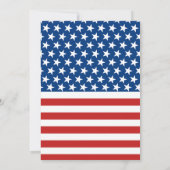 Lets Party Like It's 1776 Funny 4th July Party Einladung (Rückseite)