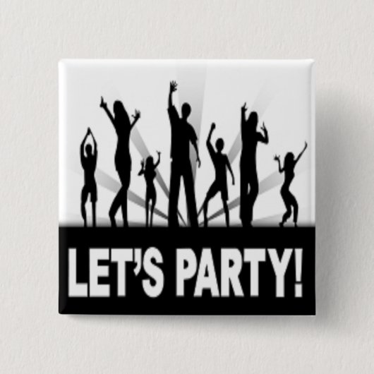 "LET'S PARTY"-TANKER BUTTON (Vorderseite)