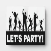 "LET'S PARTY"-TANKER FOTOPLATTE (Vorderseite)