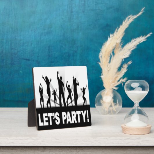 "LET'S PARTY"-TANKER FOTOPLATTE (InSitu)