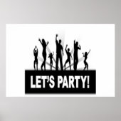 "LET'S PARTY"-TANKER POSTER (Vorne)