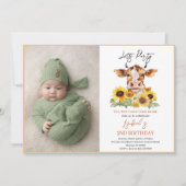 Let's Party Till the Cows Come Home 2nd Birthday Einladung (Vorderseite)