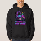 LET'S PARTY, WIE ES 2019 lustig glücklich 22 Hoodie (Vorderseite)