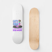 LET'S PARTY, WIE ES 2019 lustig glücklich 22 Skateboard (Vorderseite)