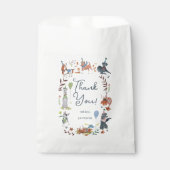 Lets Pawty Blue Dog Puppy Birthday Party Geschenktütchen (Vorderseite)