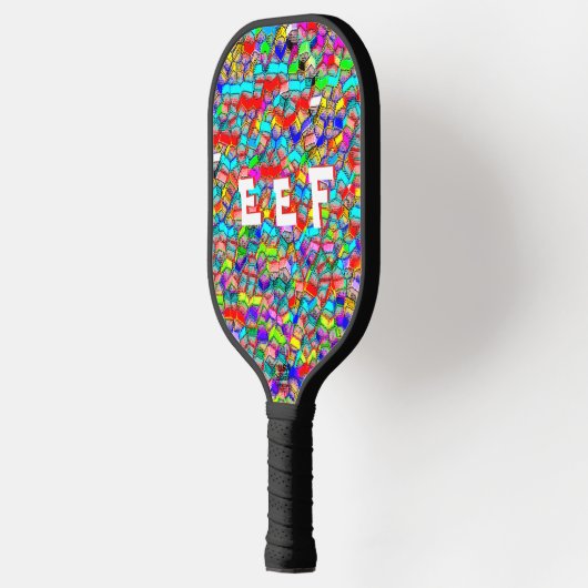 Let's Play Pickleball Schläger (Links)