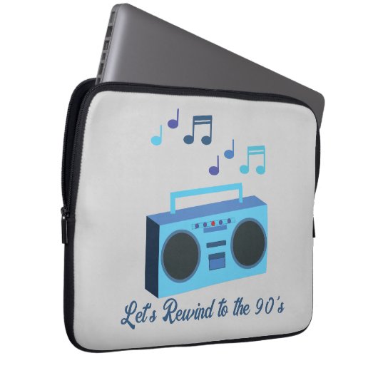 Let's rewind to the 90's laptopschutzhülle (Vorne Rechts)