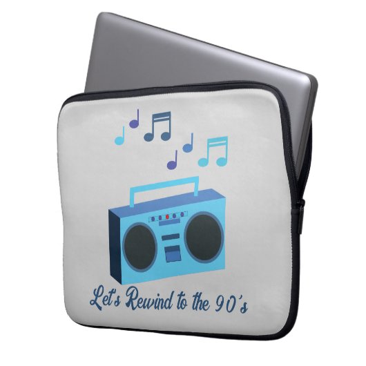 Let's rewind to the 90's laptopschutzhülle (Vorderseite Links)