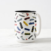 Let's rip it! zweifarbige tasse (VorderseiteRechts)
