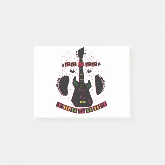 Lets Rock on Taco Twosday 2-22-22 Post-it Klebezettel (Vorderseite)