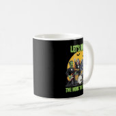 Lets Rock The More The Ier Clic Monsters Halloween Kaffeetasse (VorderseiteRechts)