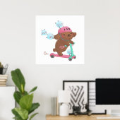 Let's Roll Illustration Poster (Heimbüro)