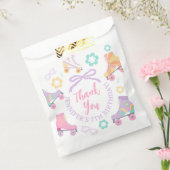 Lets Roll Roller Skate Groovy Birthday Thank you Geschenktütchen (Versiegelt)