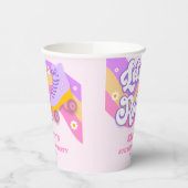 Let's Roll Roller Skate Skating Birthday Party Pappbecher (Links)