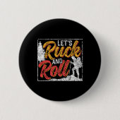 Let's Ruck And Roll Workout Backpack Rucksack Ruck Button (Vorderseite)