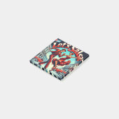 Lets Salsa ,Latin Dancing Post-it Klebezettel (angewinkelt)