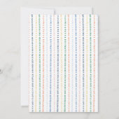 Let's Shellabrate Seashell Bridal Shower Einladung (Rückseite)