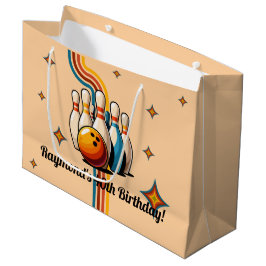 Let's Strike Up Some Fun Bowling Birthday Party Große Geschenktüte
