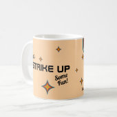 Let's Strike Up Some Fun Bowling Birthday Party Kaffeetasse (Vorderseite Links)