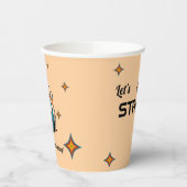 Let's Strike Up Some Fun Bowling Birthday Party Pappbecher (Links)