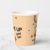 Let's Strike Up Some Fun Bowling Birthday Party Pappbecher (Rechts)