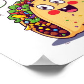 Let's Taco 'über IT Digital Download - DTF Direct Poster (Ecke)