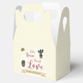 Let's Taco 'über Liebe Fiesta Theme Couples Dusche Geschenkschachtel (Geöffnet)