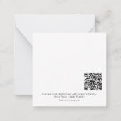 *~* Let's Talk AP63 Relationship Flat Note Card Mitteilungskarte (Rückseite)