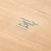 lets the adventure begins engagement party name da acryleinladungen (Ablage )